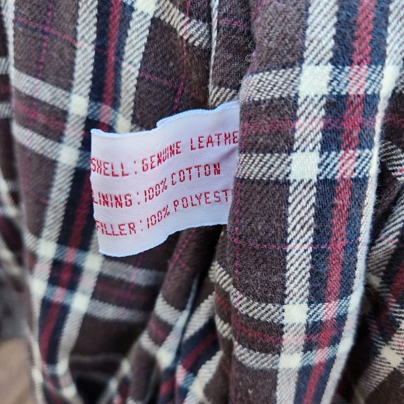 Wilsons M Julian Suede Leather Brown Vest Full Zip Vintage Men Extra Large Korea - Picture 10 of 10